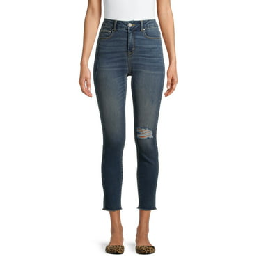 NWT STYLE /& CO WOMEN/'S COTTON STRENCH LIGHT BLUE SKINNY JEANS SIZE:6,8,10 $49.00